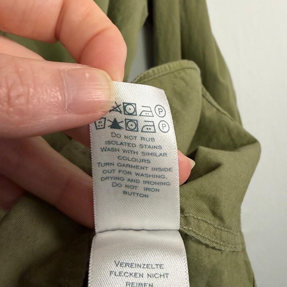 Charles Tyrwhitt Men’s XXL Button Up Shirt Green Cotton Classic Fit Dress Shirt - Picture 7 of 10
